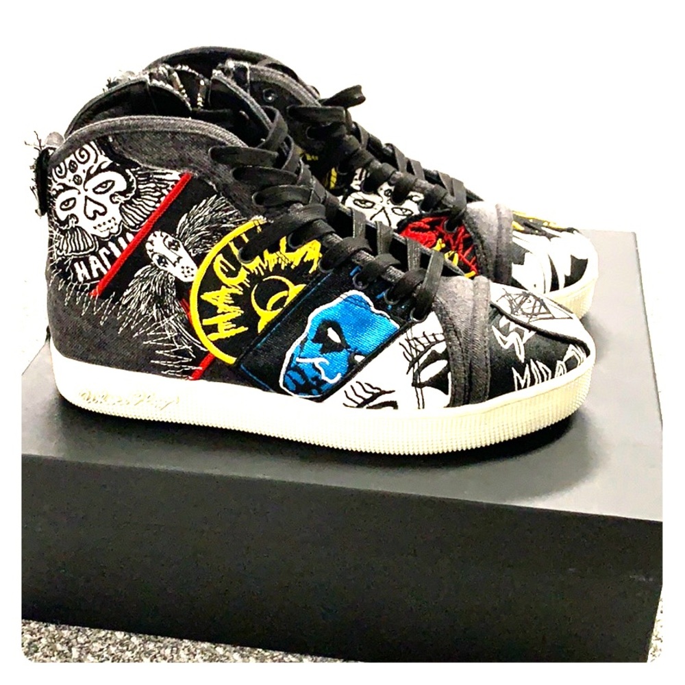 Haculla high top sneakers 100% Authentic
